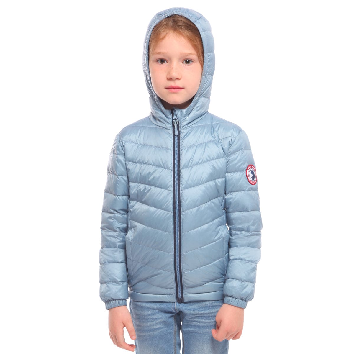 Girls' Ultra Light Packable Down Puffer Jacket Rokka & Rolla