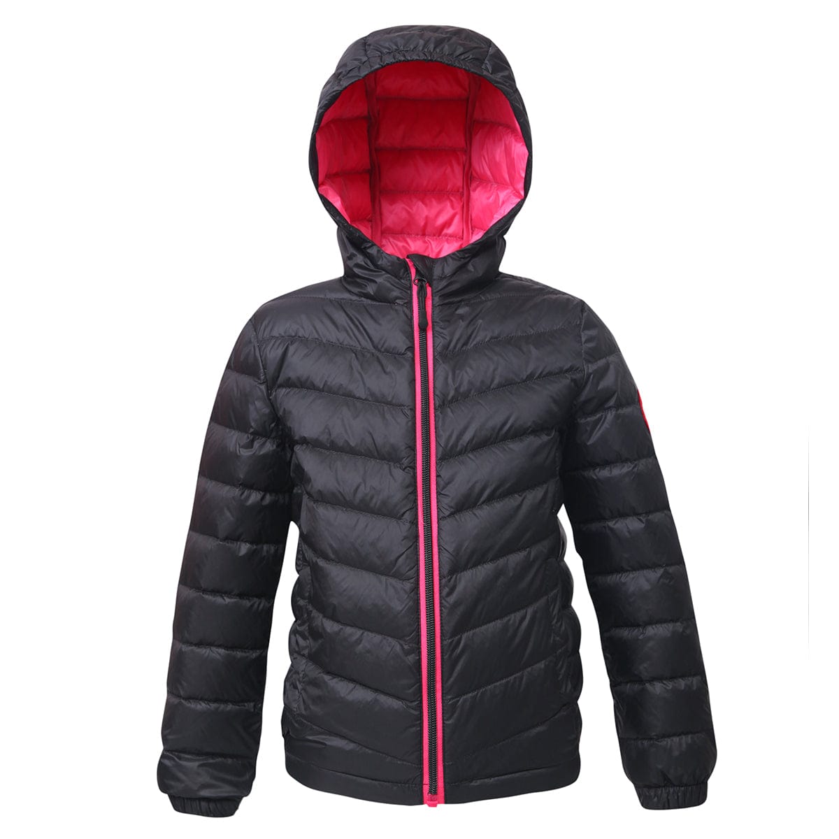 Girls' Ultra Light Packable Down Puffer Jacket XS (4-5) / Rich Black Rokka & Rolla