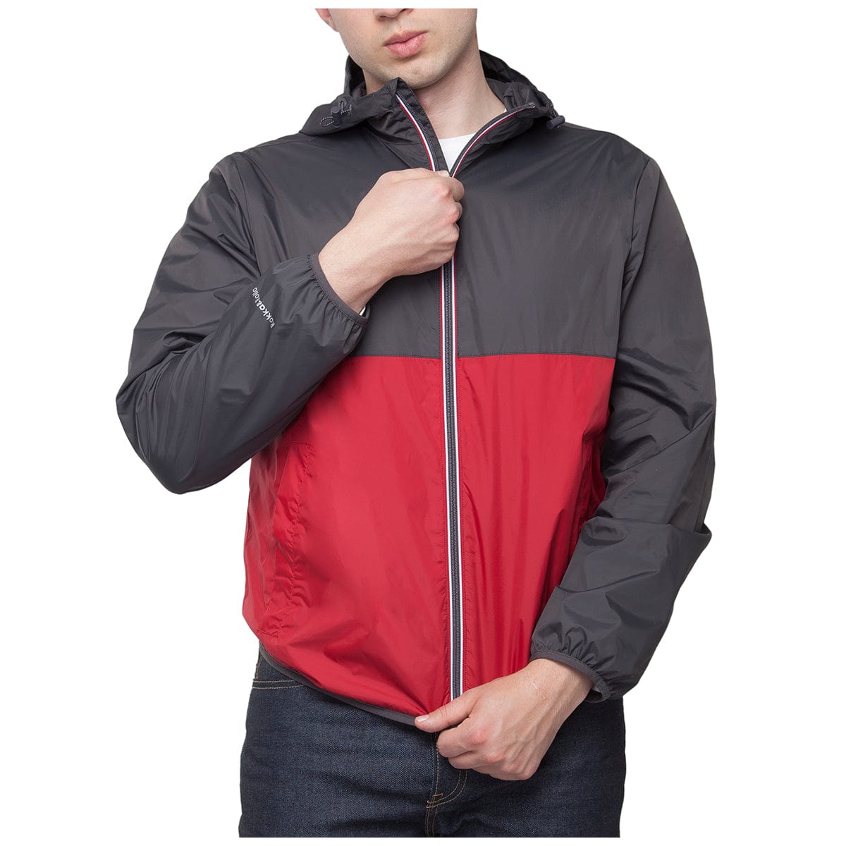 Men's Lightweight Packable Mesh Windbreaker Coats & Jackets Rokka & Rolla