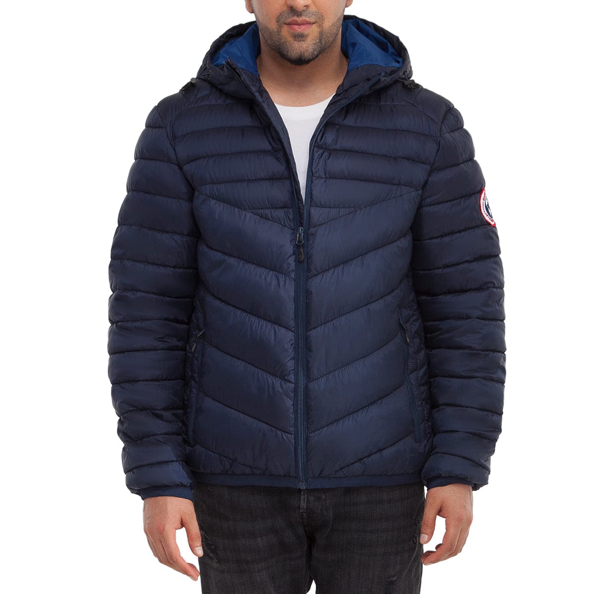 Men's Lightweight Padded Puffer Jacket Coats & Jackets Rokka & Rolla