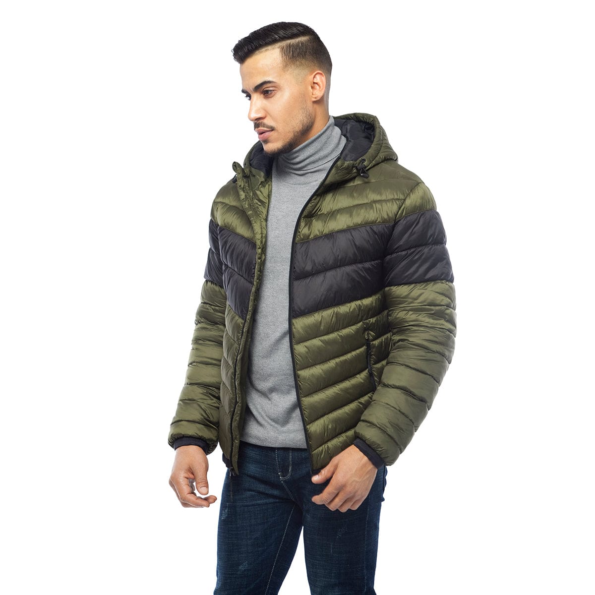 Men's Lightweight Padded Puffer Jacket Rokka & Rolla