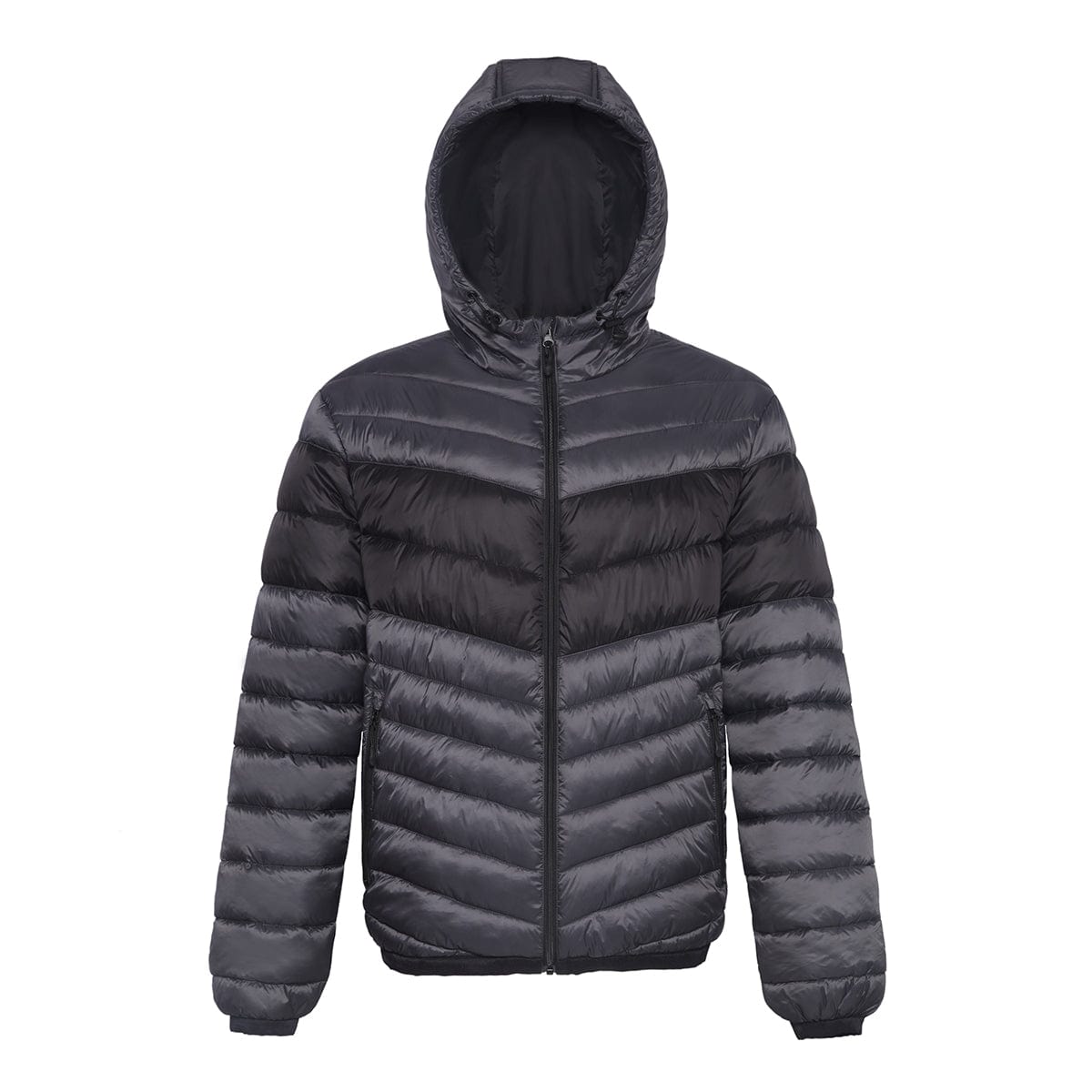 Men's Lightweight Padded Puffer Jacket S / Dark Grey Rokka & Rolla