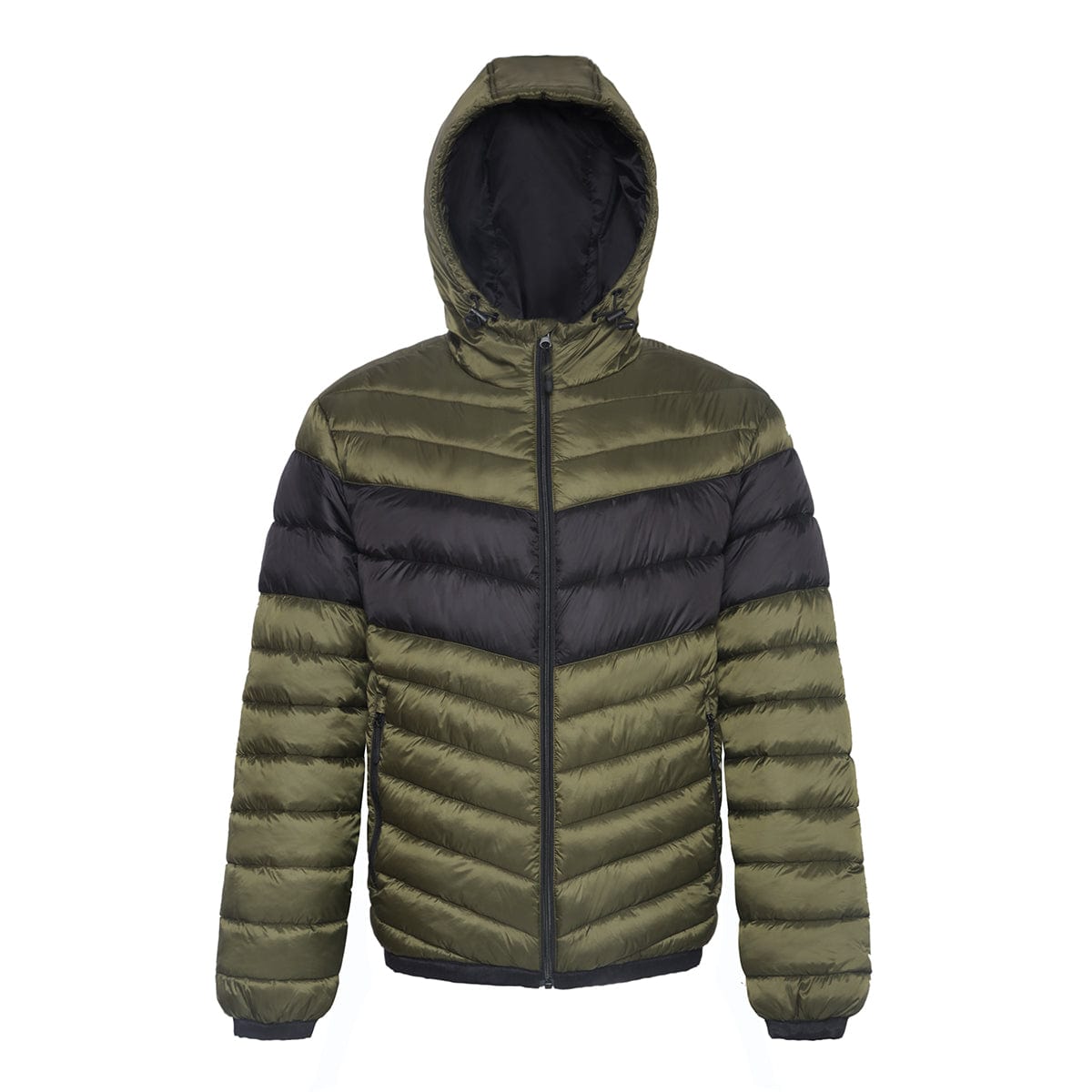 Men's Lightweight Padded Puffer Jacket S / Forest Night Rokka & Rolla