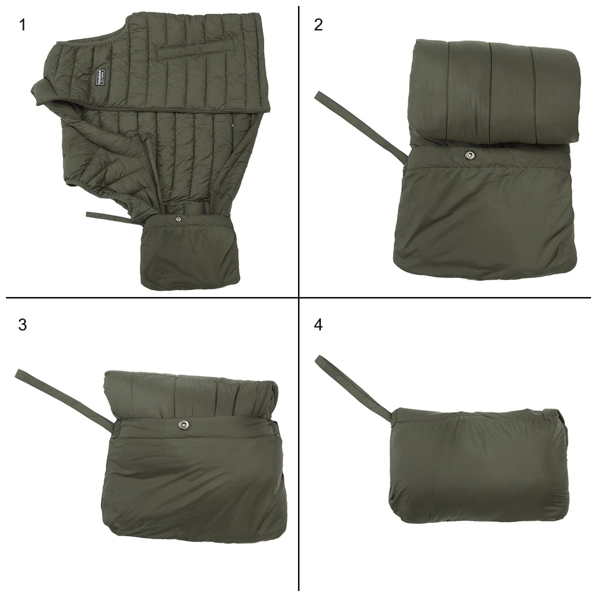 Men's Packable Puffer Vest Vests Rokka & Rolla