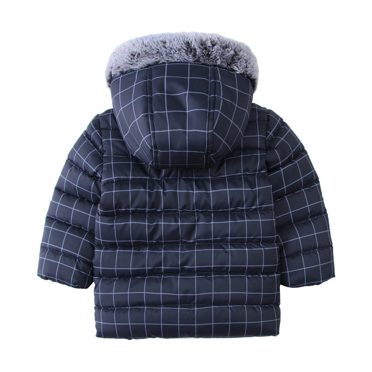 Toddler Boys' Fleece Hooded Puffer Jacket Baby & Toddler Outerwear Rokka & Rolla