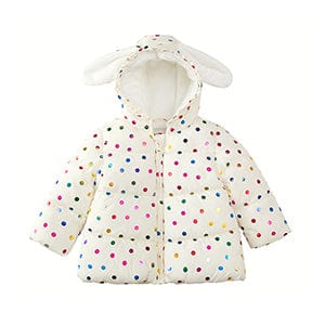 Toddler Girls' Soft Fur Hooded Puffer Jacket Baby & Toddler Outerwear Rokka & Rolla