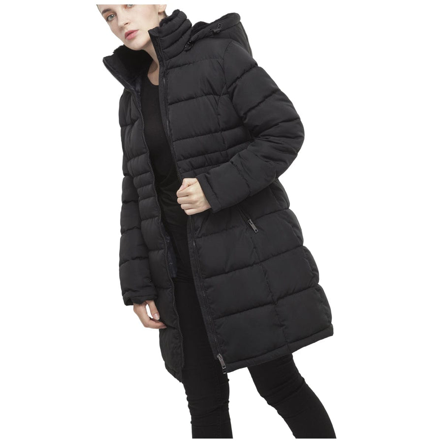 Women's Heavy Long Puffer Jacket Winter Coat Coats & Jackets Rokka & Rolla