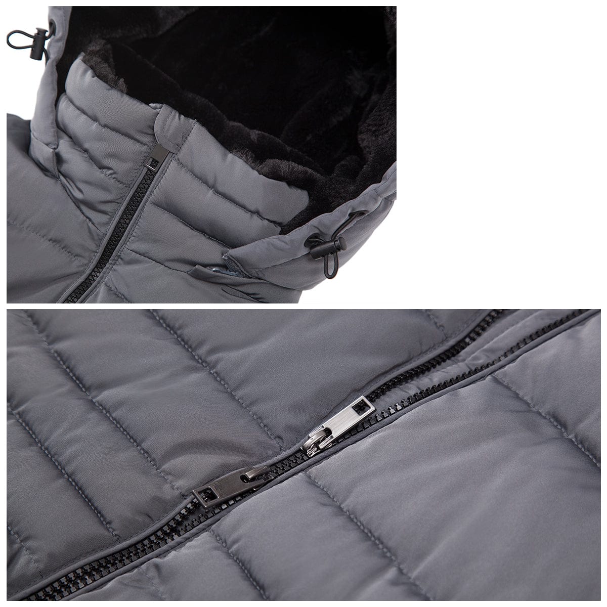 Women's Heavy Long Puffer Jacket Winter Coat Rokka & Rolla