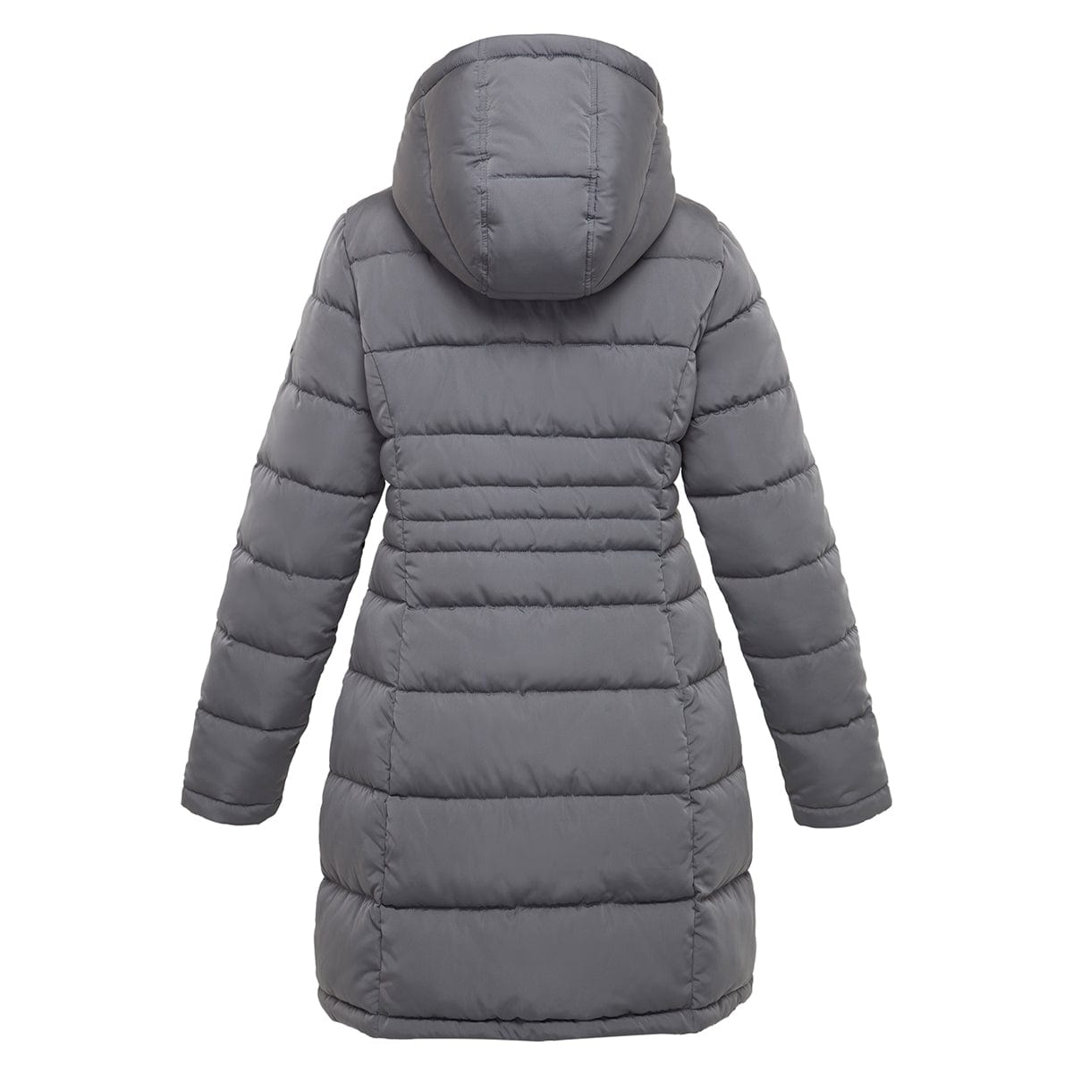 Women's Heavy Long Puffer Jacket Winter Coat Rokka & Rolla