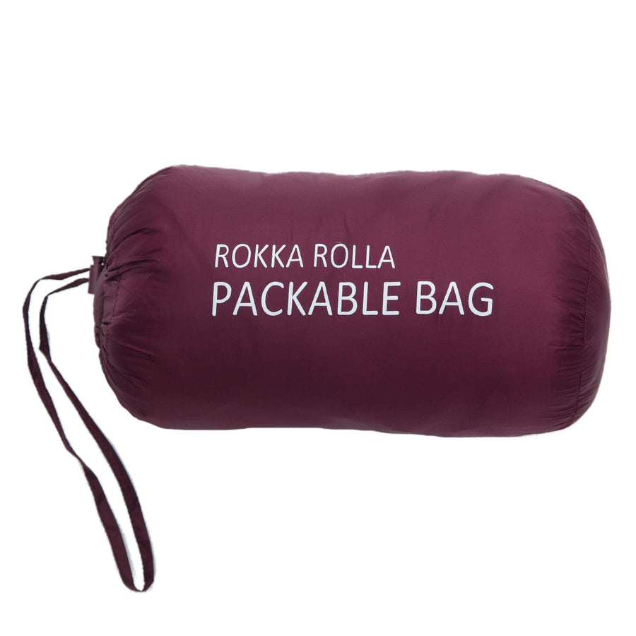 Women's Ultra Light Packable Long Puffer Jacket Rokka & Rolla