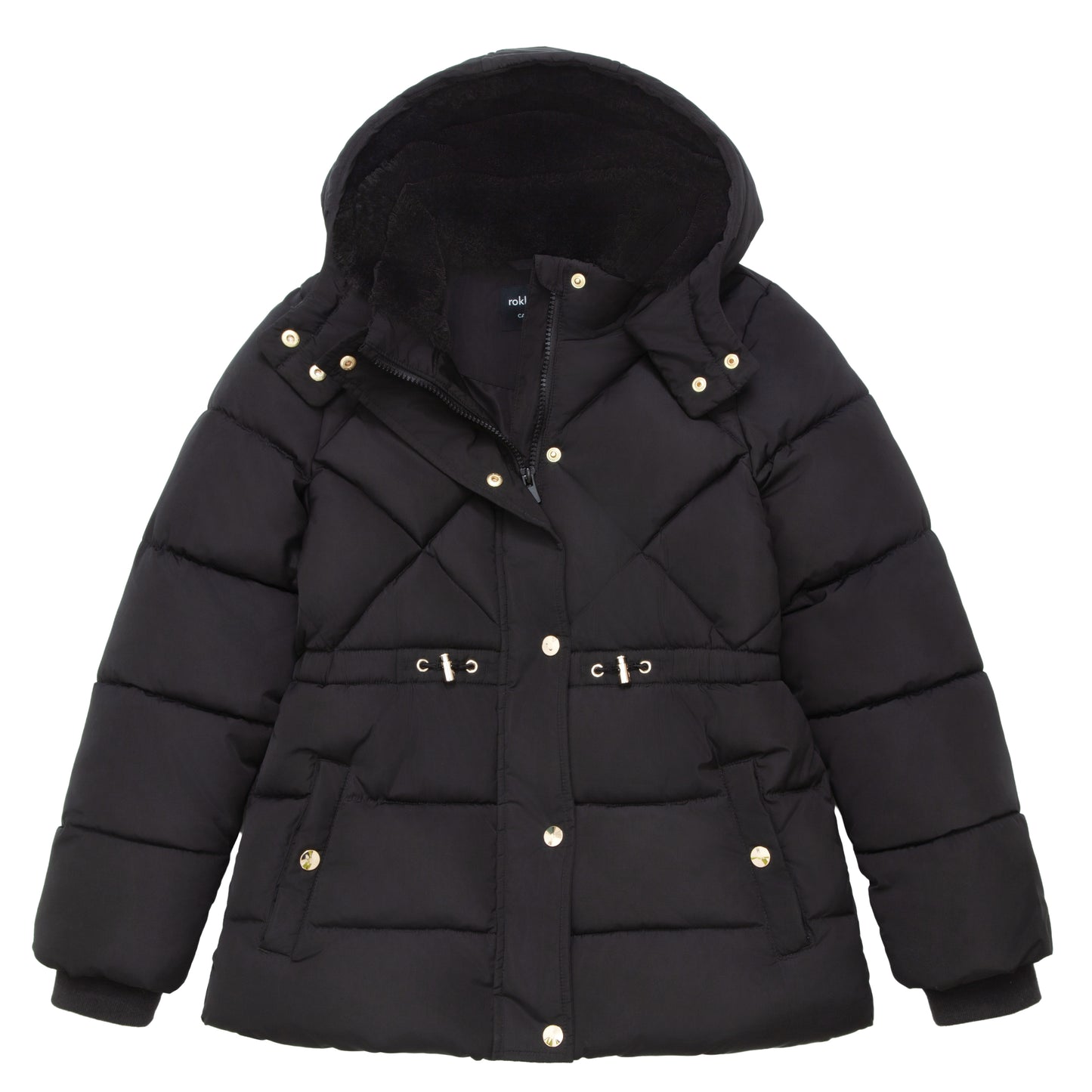 Girls Timeless Quilted Coat