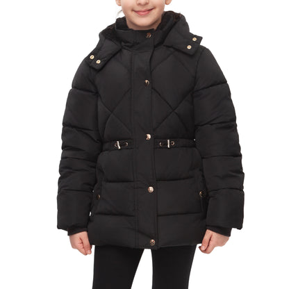 Girls Timeless Quilted Coat