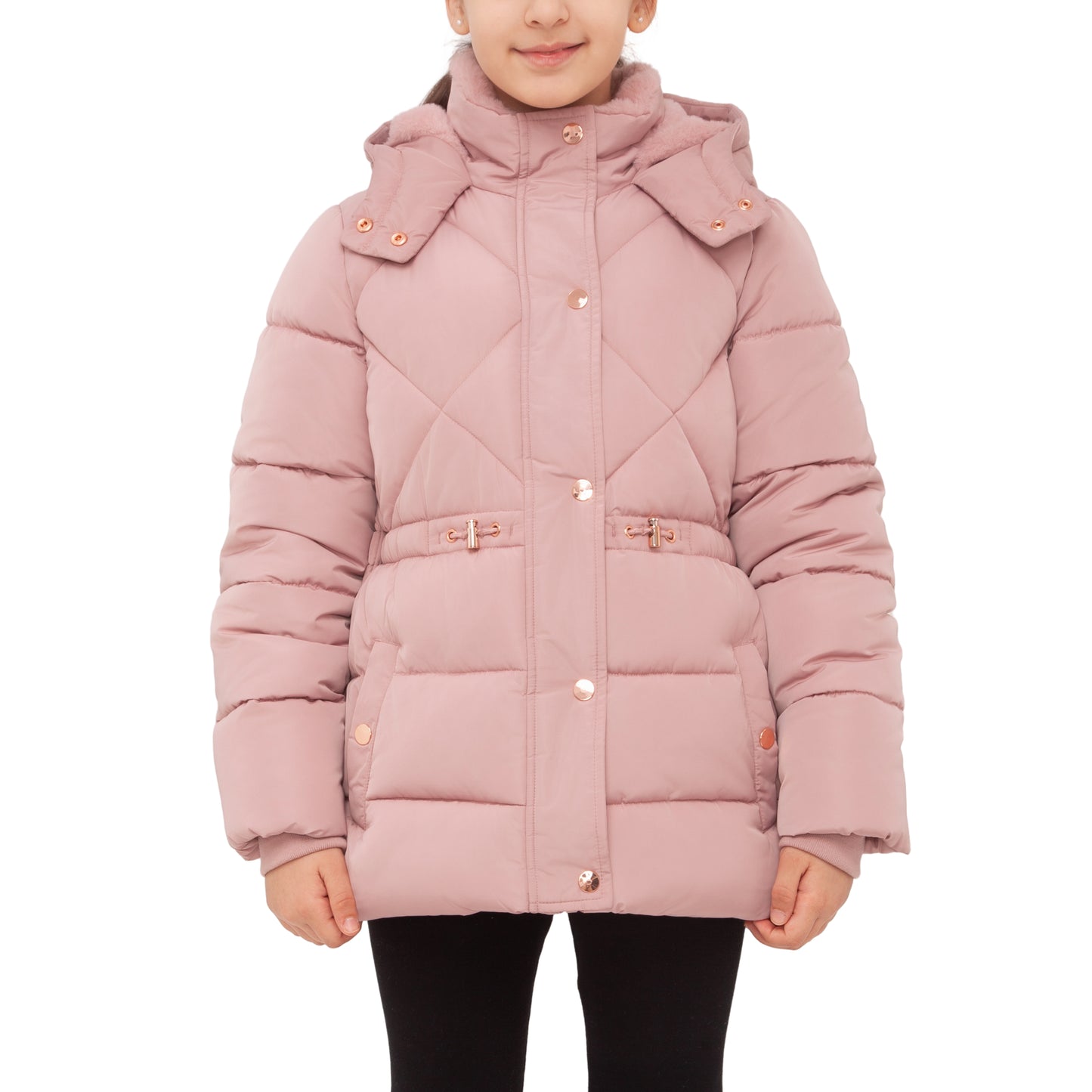Girls Timeless Quilted Coat