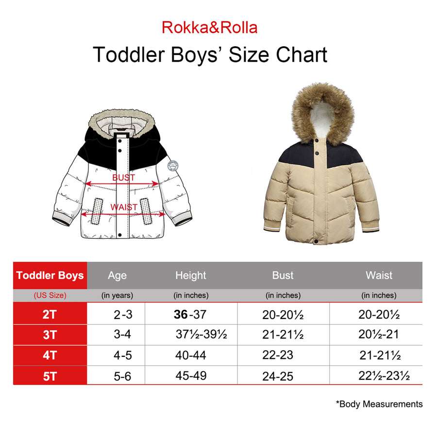 Toddler Boys' Heavy Coat