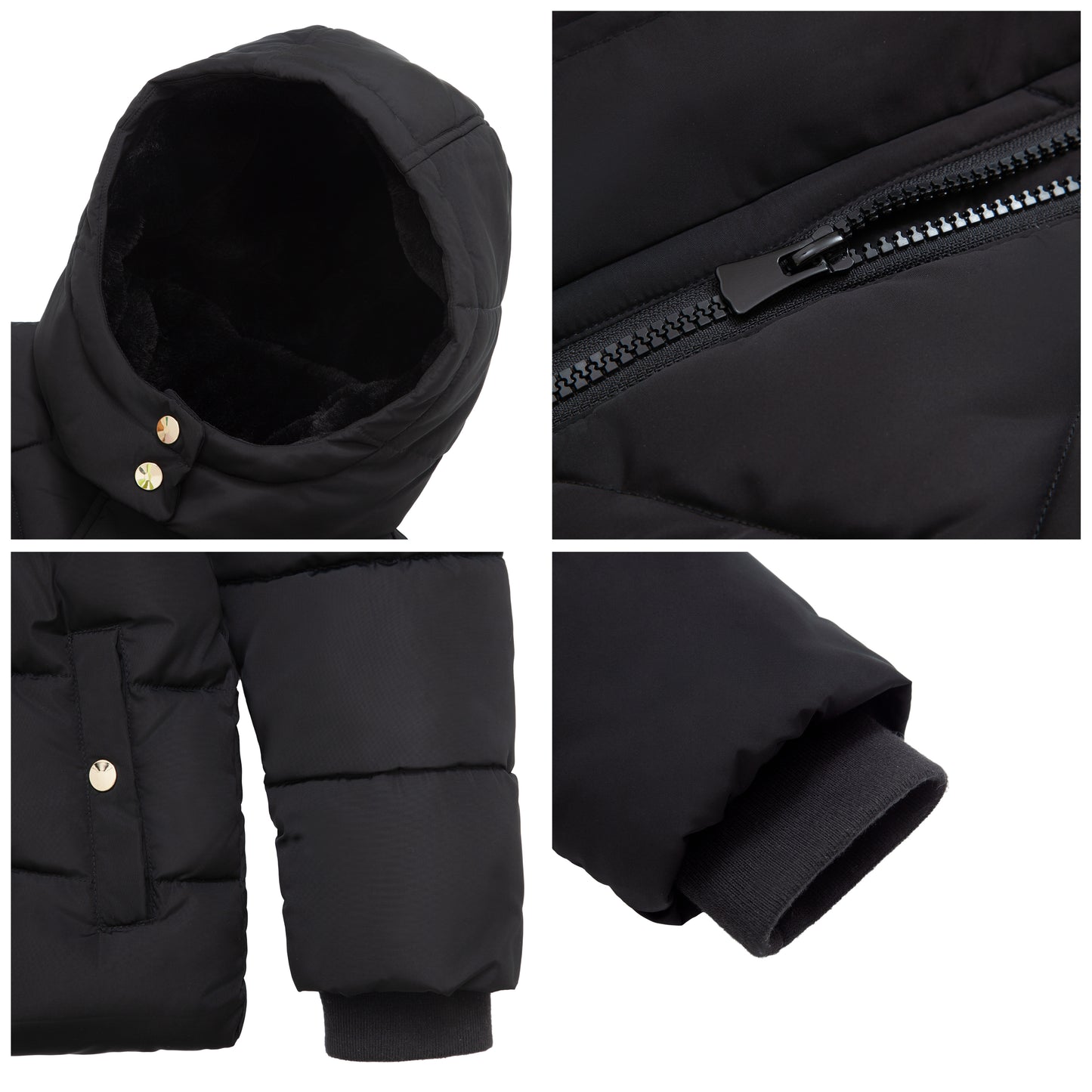 Girls Timeless Quilted Coat