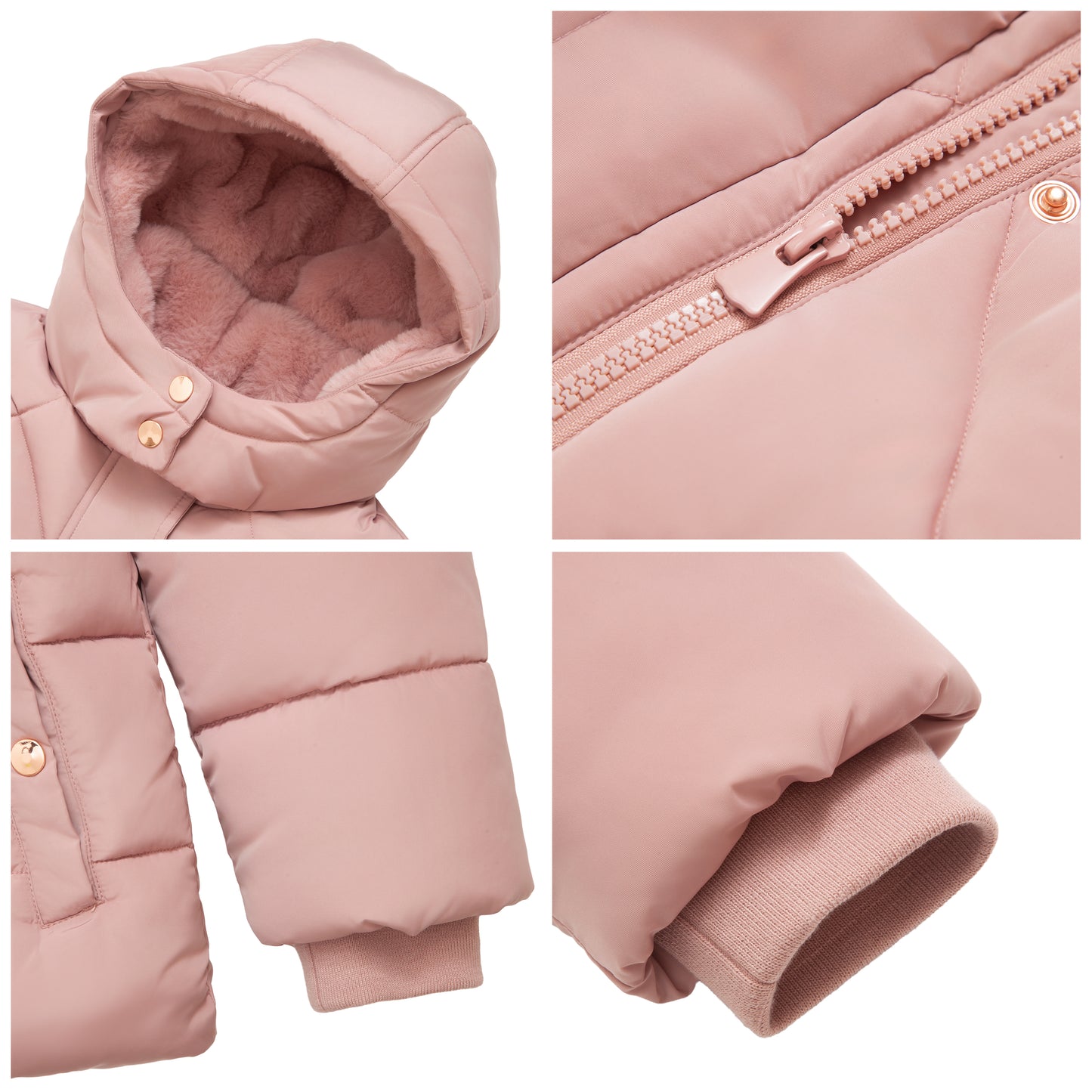 Girls Timeless Quilted Coat