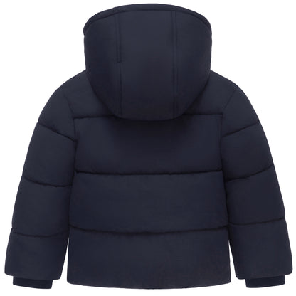 Toddler Boys' Water-Resistant Fleece Lined Ripstop Puffer Jacket
