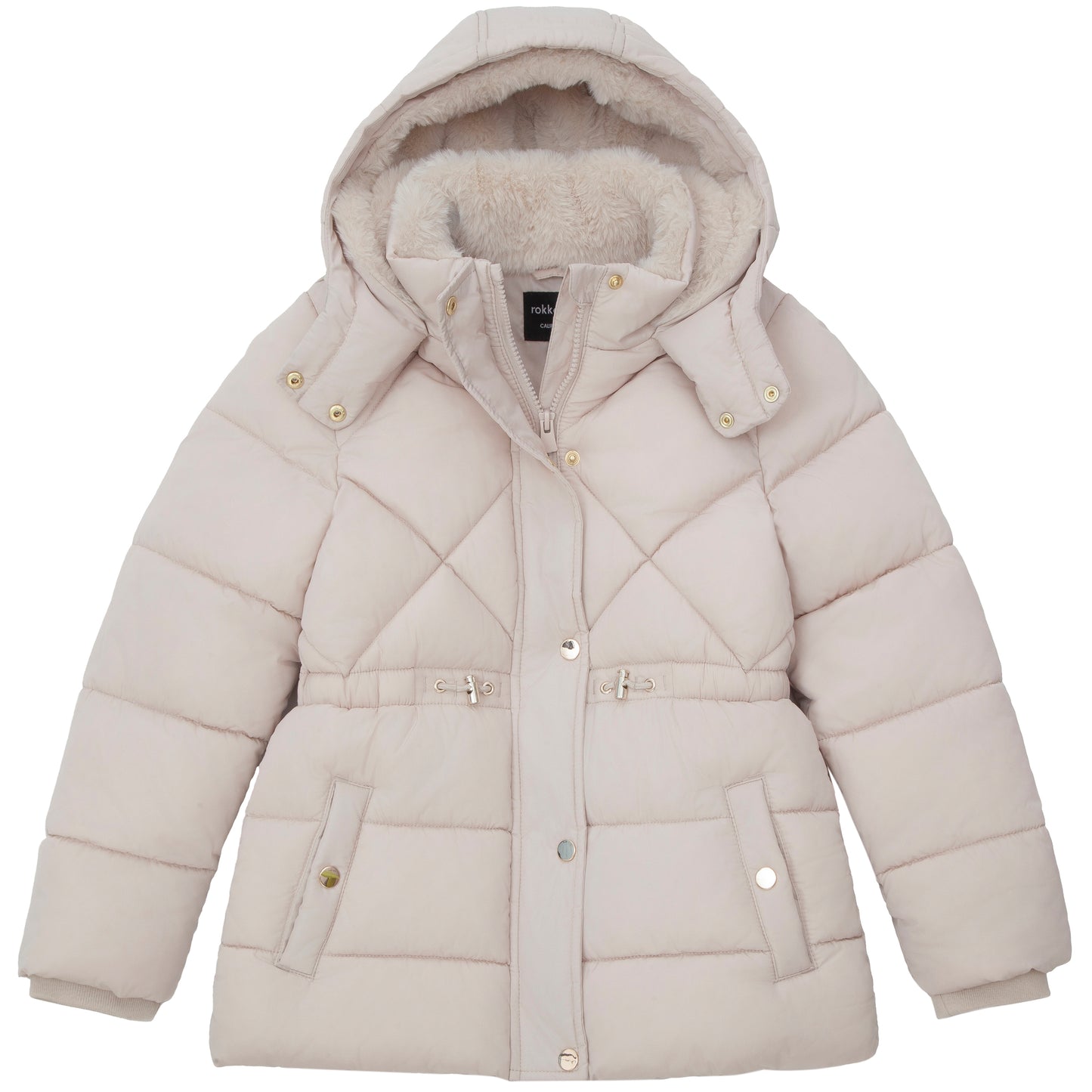 Girls Timeless Quilted Coat
