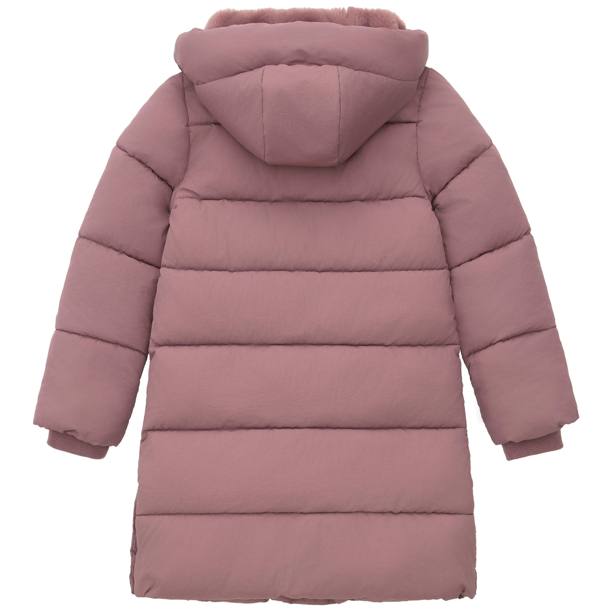 Big Girls' Knee Length Puffer Coat