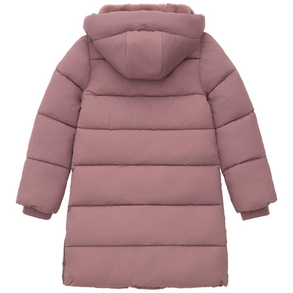 Big Girls' Knee Length Puffer Coat