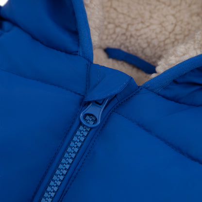 Baby Boys' Water-Resistant Sherpa Fleece Lined Puffer Jacket Winter Coat for Newborn Infants Toddler