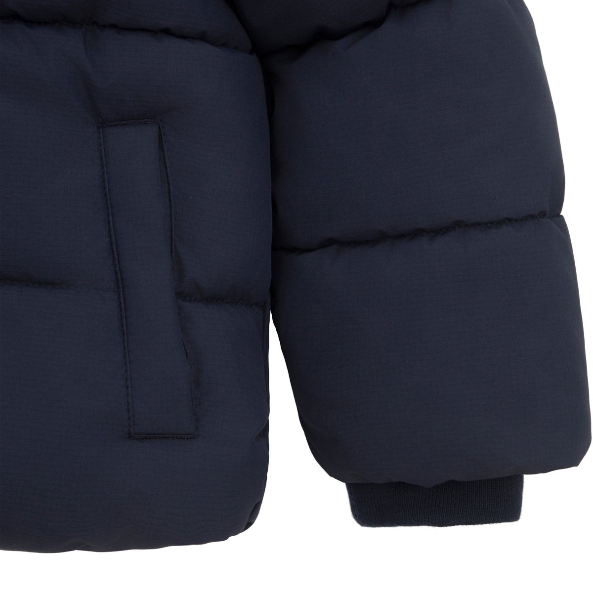 Toddler Boys' Water-Resistant Fleece Lined Ripstop Puffer Jacket