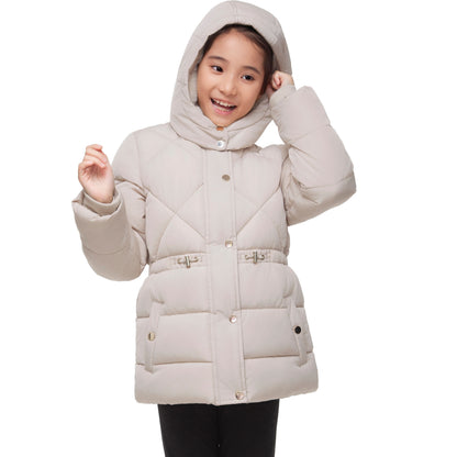 Girls Timeless Quilted Coat