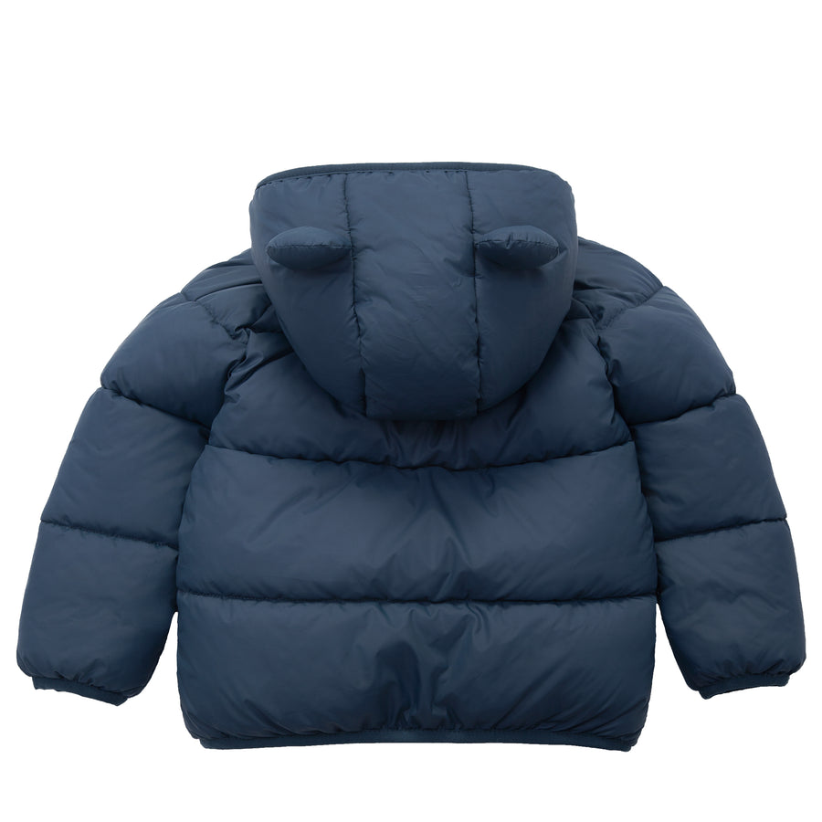 Baby Boys' Water-Resistant Sherpa Fleece Lined Puffer Jacket Winter Coat for Newborn Infants Toddler