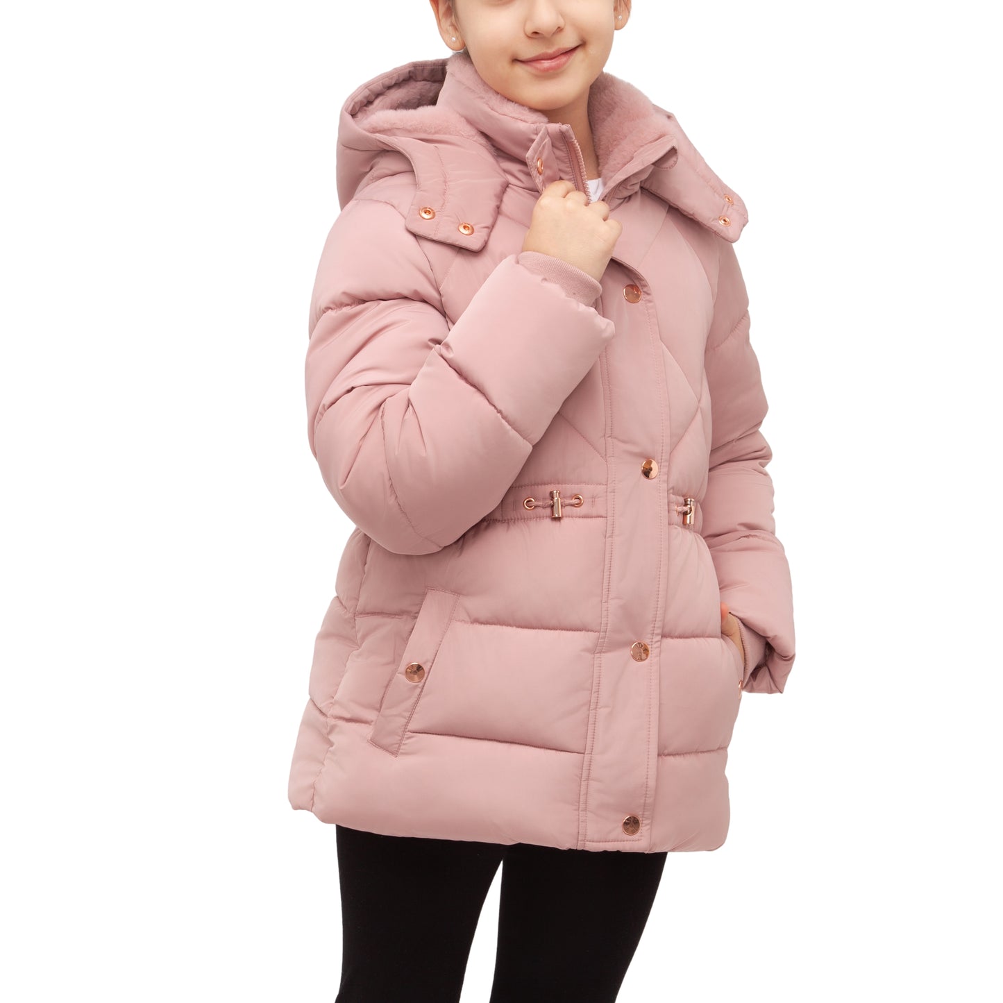 Girls Timeless Quilted Coat