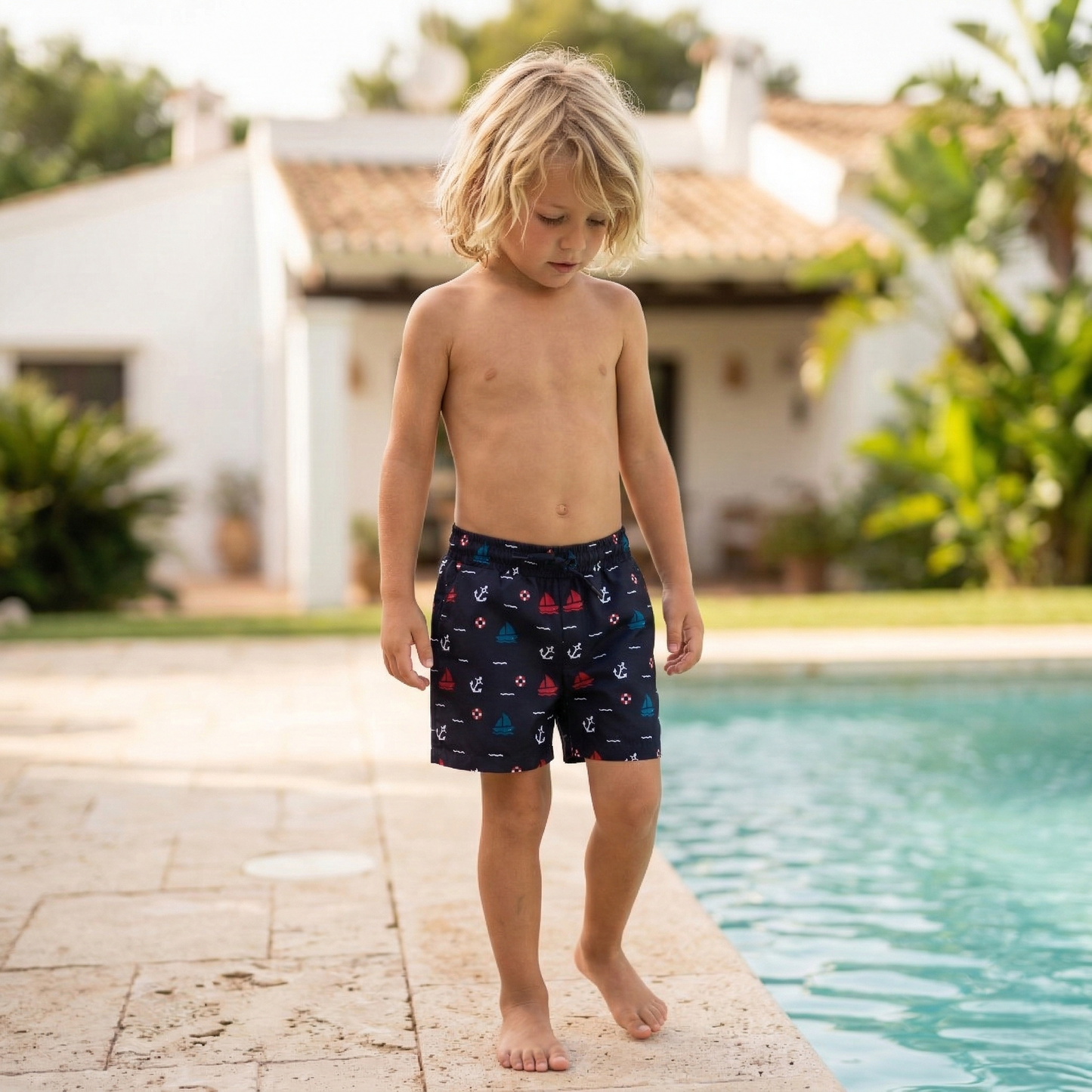 Boys' Compression Liner Swim Trunks Quick Dry Bathing Suit - Rokka&Rolla