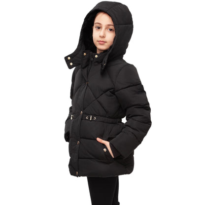 Girls Timeless Quilted Coat