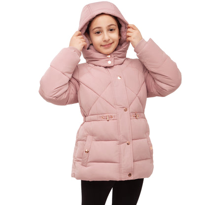 Girls Timeless Quilted Coat