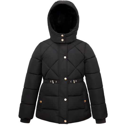 Girls Timeless Quilted Coat