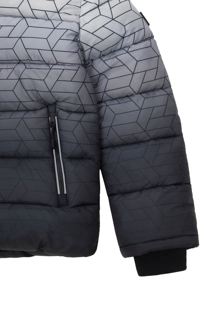 Boys' Heavyweight Puffer Jacket Bubble Coat