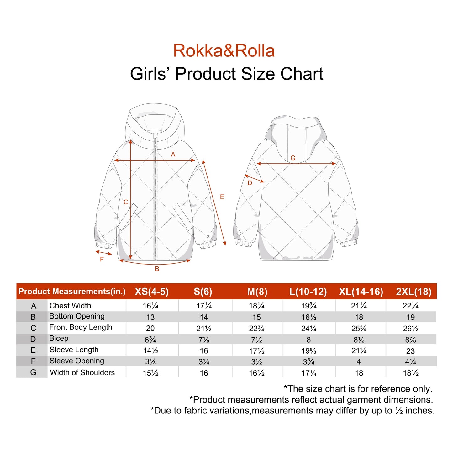Girls Diamond Quilted Hooded Puffer Jacket - Navy