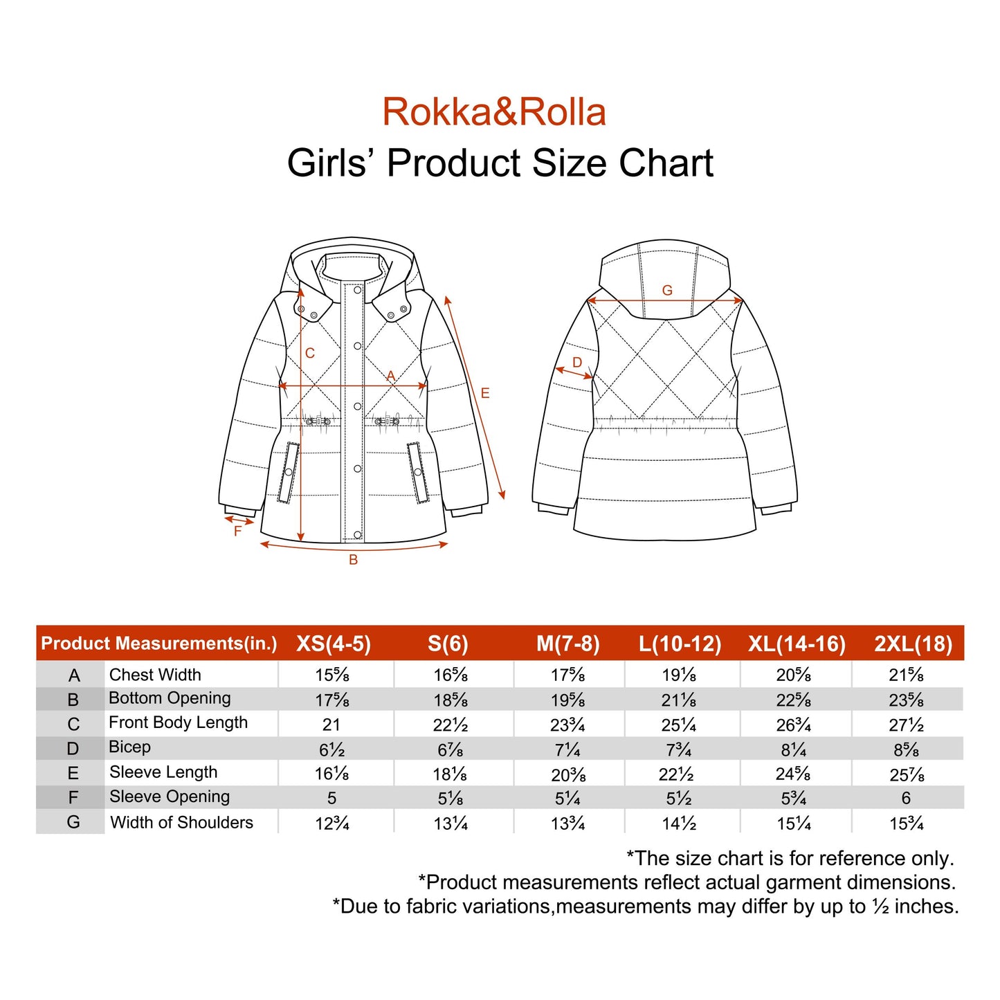 Girls Timeless Quilted Coat