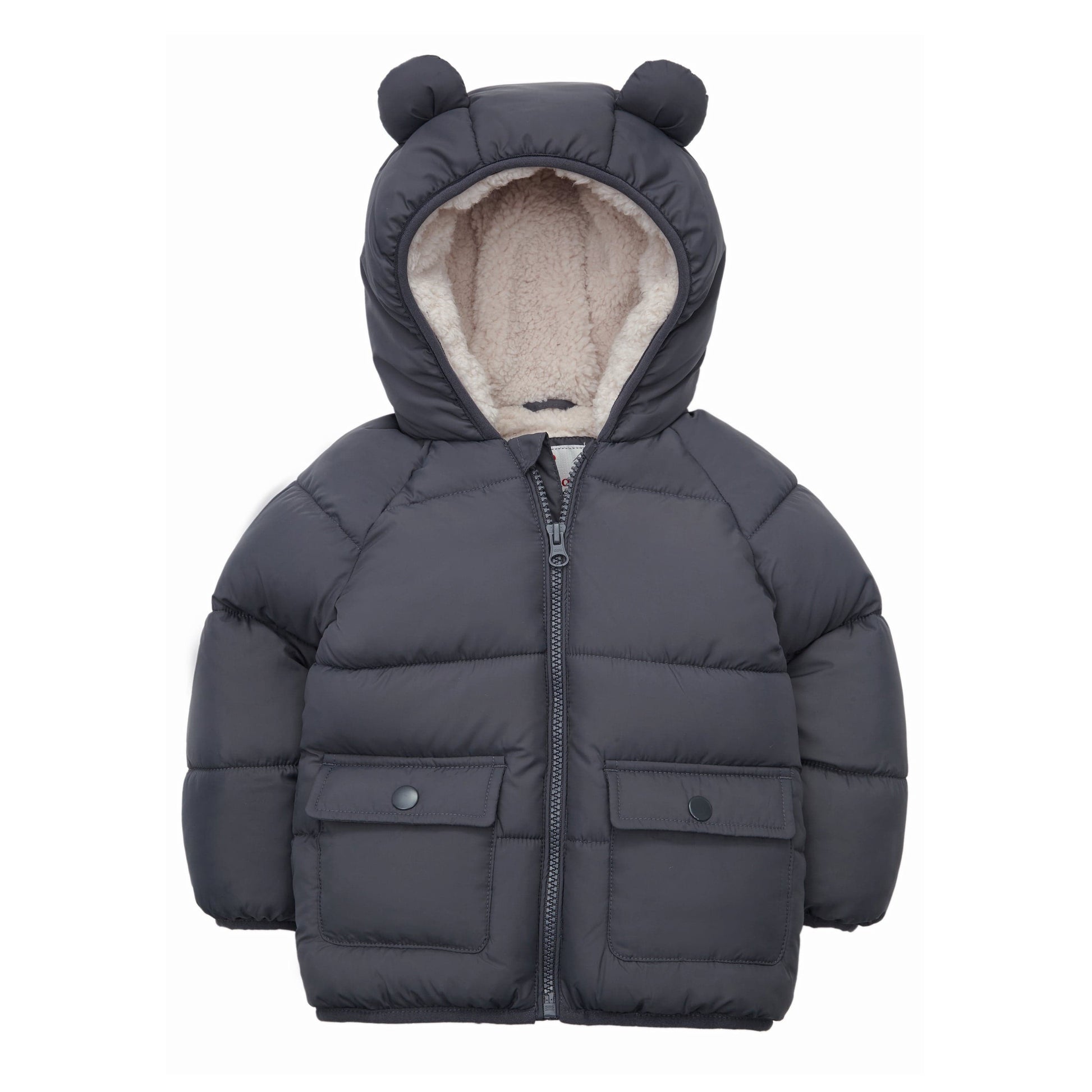 Baby Boys' Water-Resistant Sherpa Fleece Lined Puffer Jacket Winter Coat for Newborn Infants Toddler Coats & Jackets Rokka & Rolla
