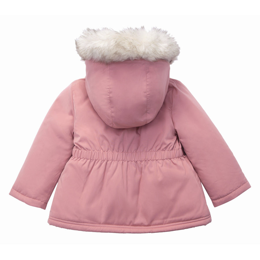 Baby Toddler Girls' Water-Resistant Puffer Jacket Sherpa Fleece Lined Parka Coat (6-24M, 2T-4T) Coats & Jackets Rokka & Rolla