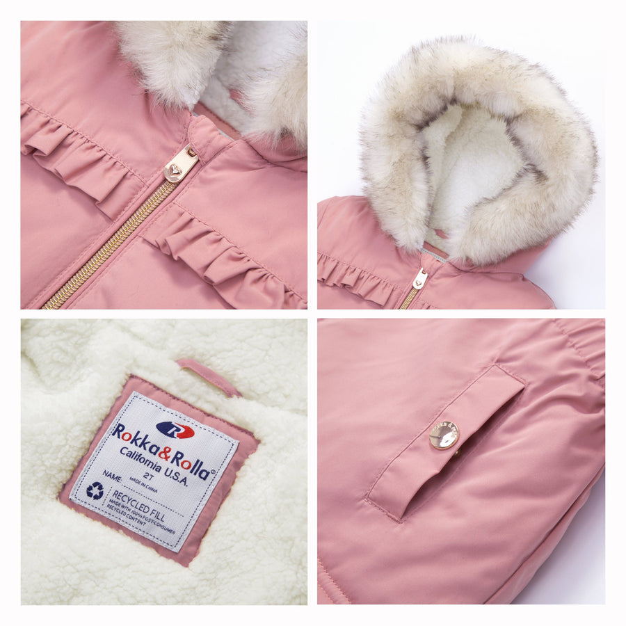 Baby girl parka coat on sale