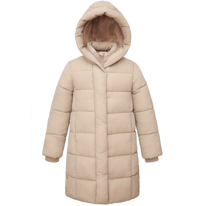 Big Girls' Knee Length Puffer Coat Rokka&Rolla