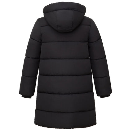 Big Girls' Knee Length Puffer Coat Rokka&Rolla