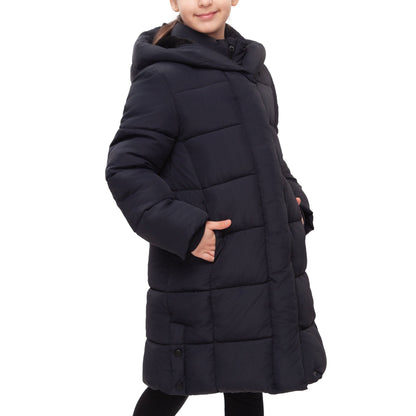 Big Girls' Knee Length Puffer Coat Rokka&Rolla