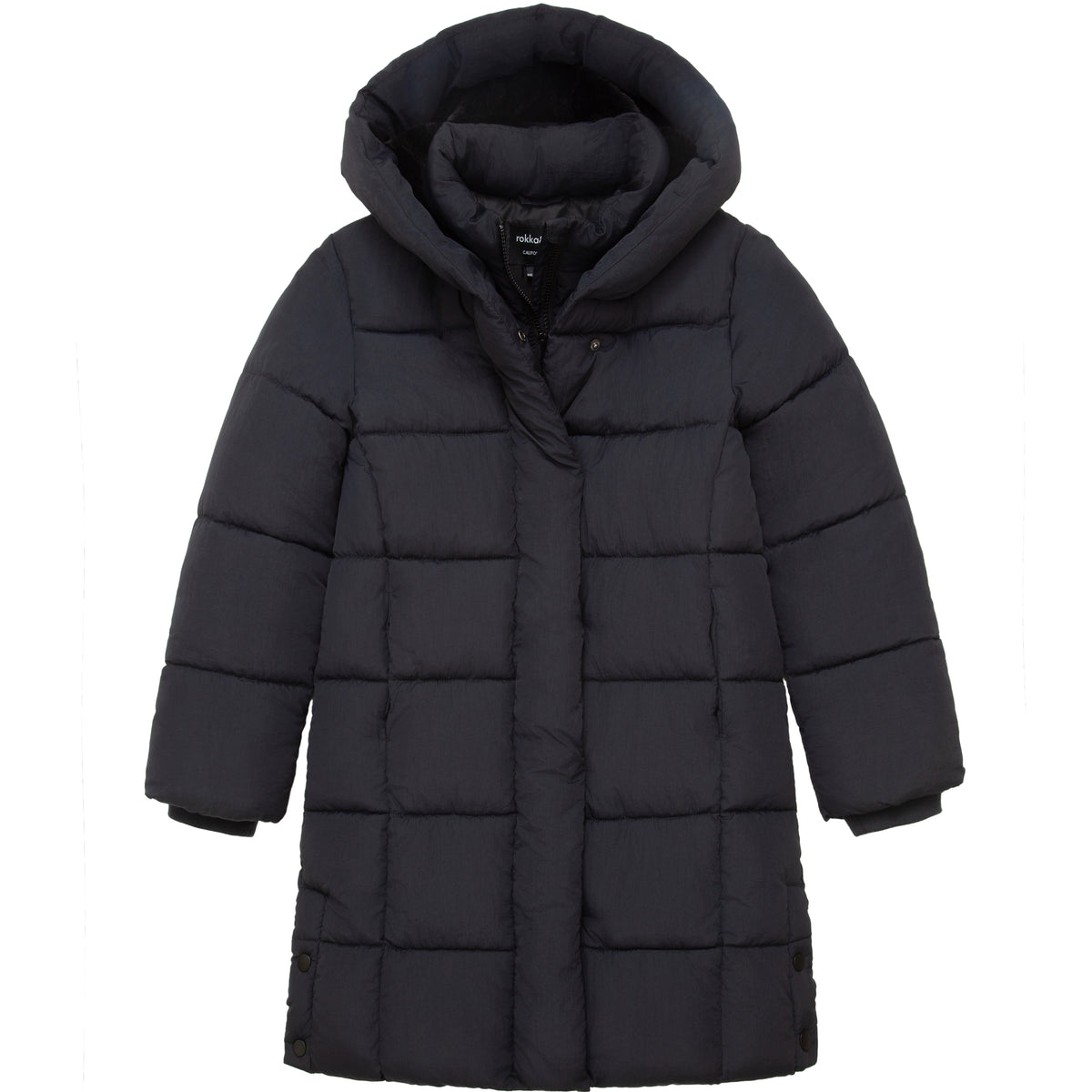 Big Girls' Knee Length Puffer Coat