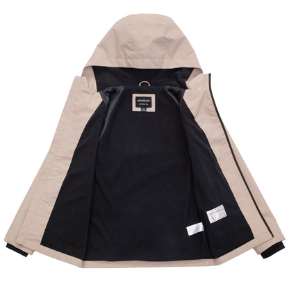 Boy's Hooded Water-Resistant Parka Windbreaker Jacket Coats & Jackets Rokka & Rolla