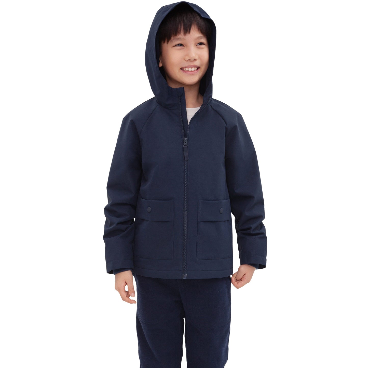 Boy's Hooded Water-Resistant Parka Windbreaker Jacket Coats & Jackets Rokka & Rolla