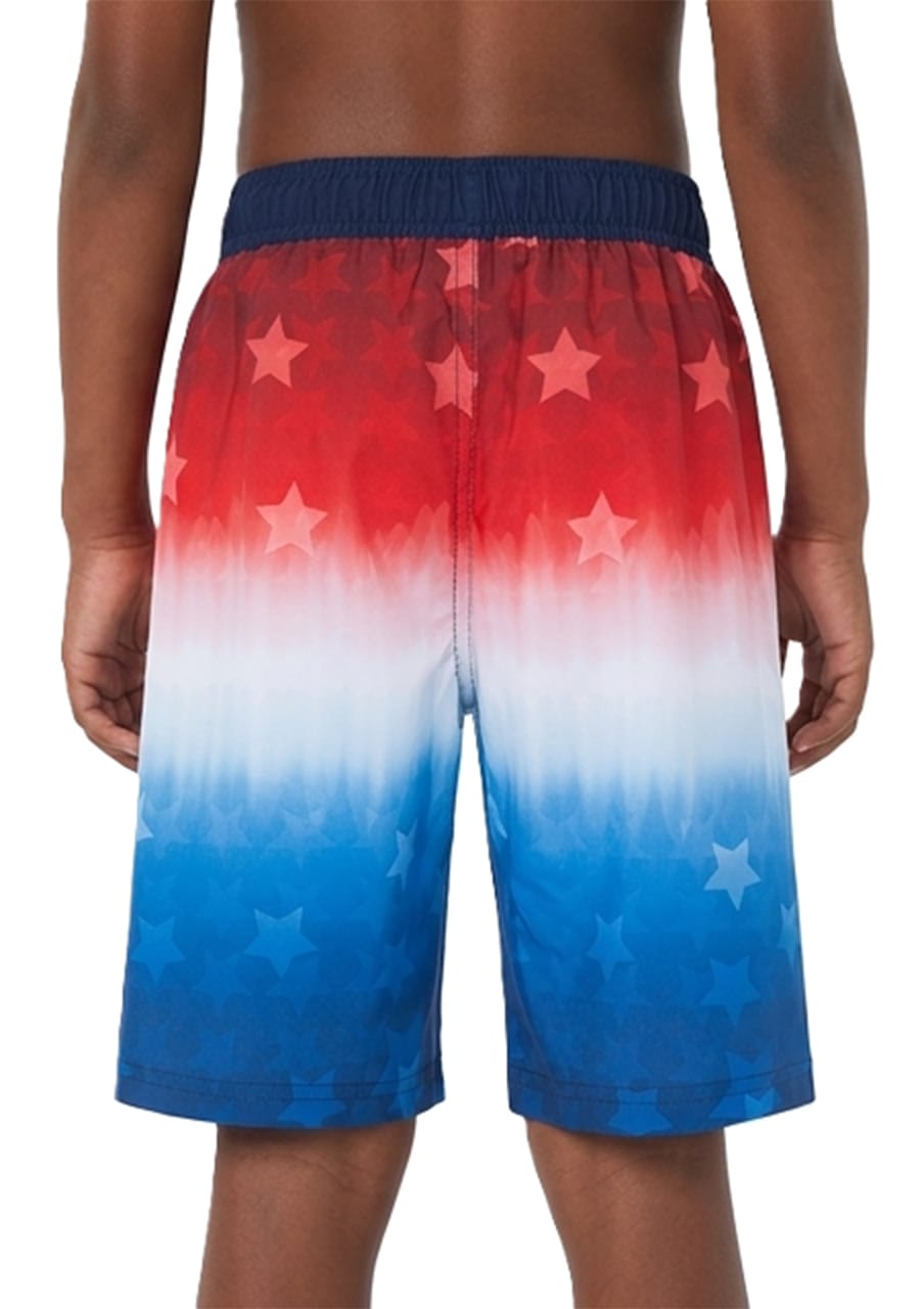 Boys' 4-Way Stretch Mesh Lined Swim Trunks Swimwear Rokka & Rolla