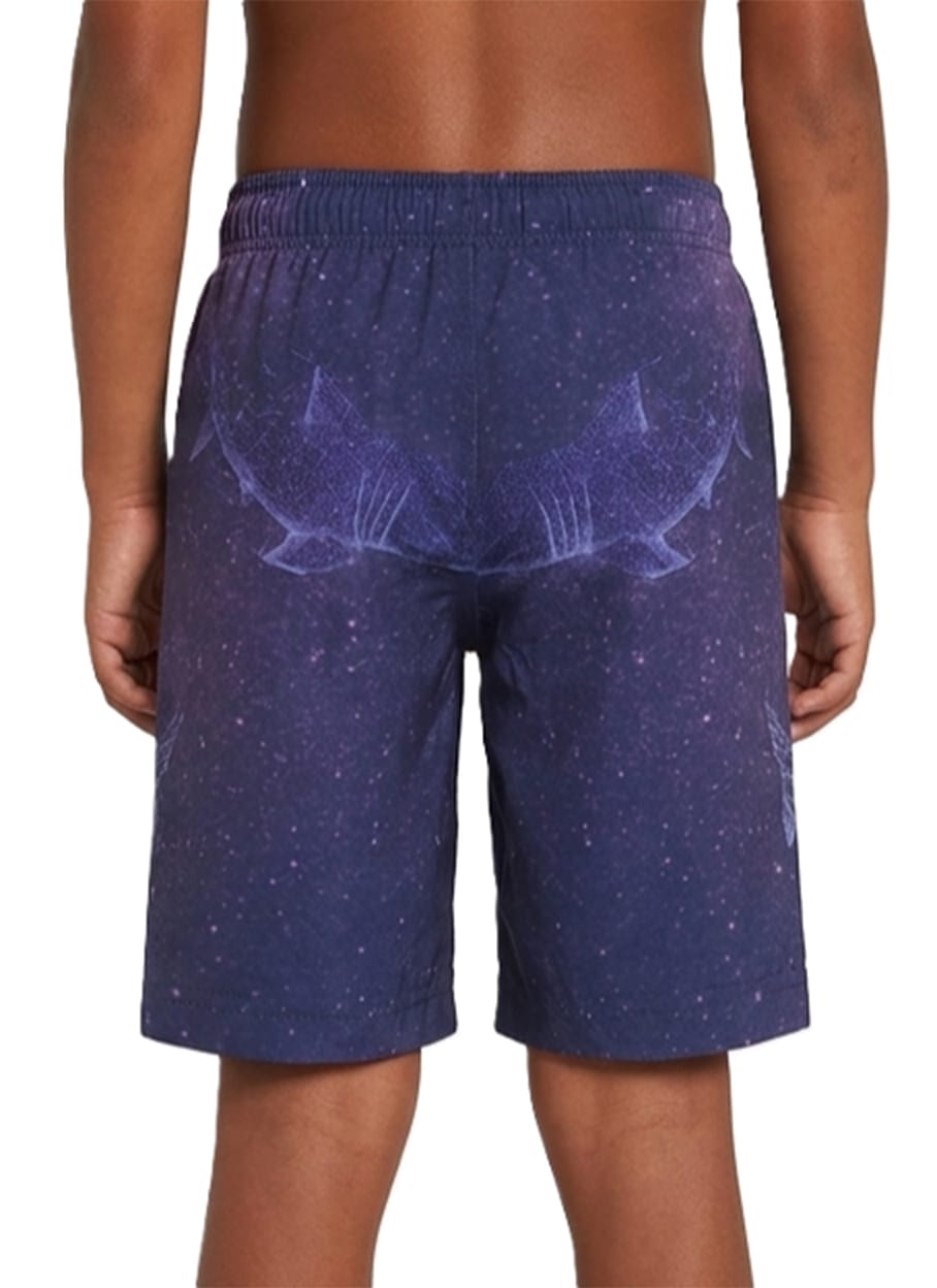 Boys' 4-Way Stretch Mesh Lined Swim Trunks Swimwear Rokka & Rolla