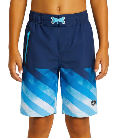 Boys' 4-Way Stretch Mesh Lined Swim Trunks Swimwear Rokka & Rolla