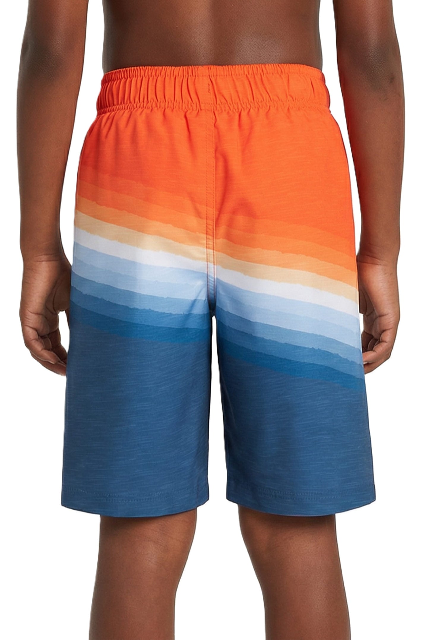 Boys' 4-Way Stretch Mesh Lined Swim Trunks Swimwear Rokka & Rolla
