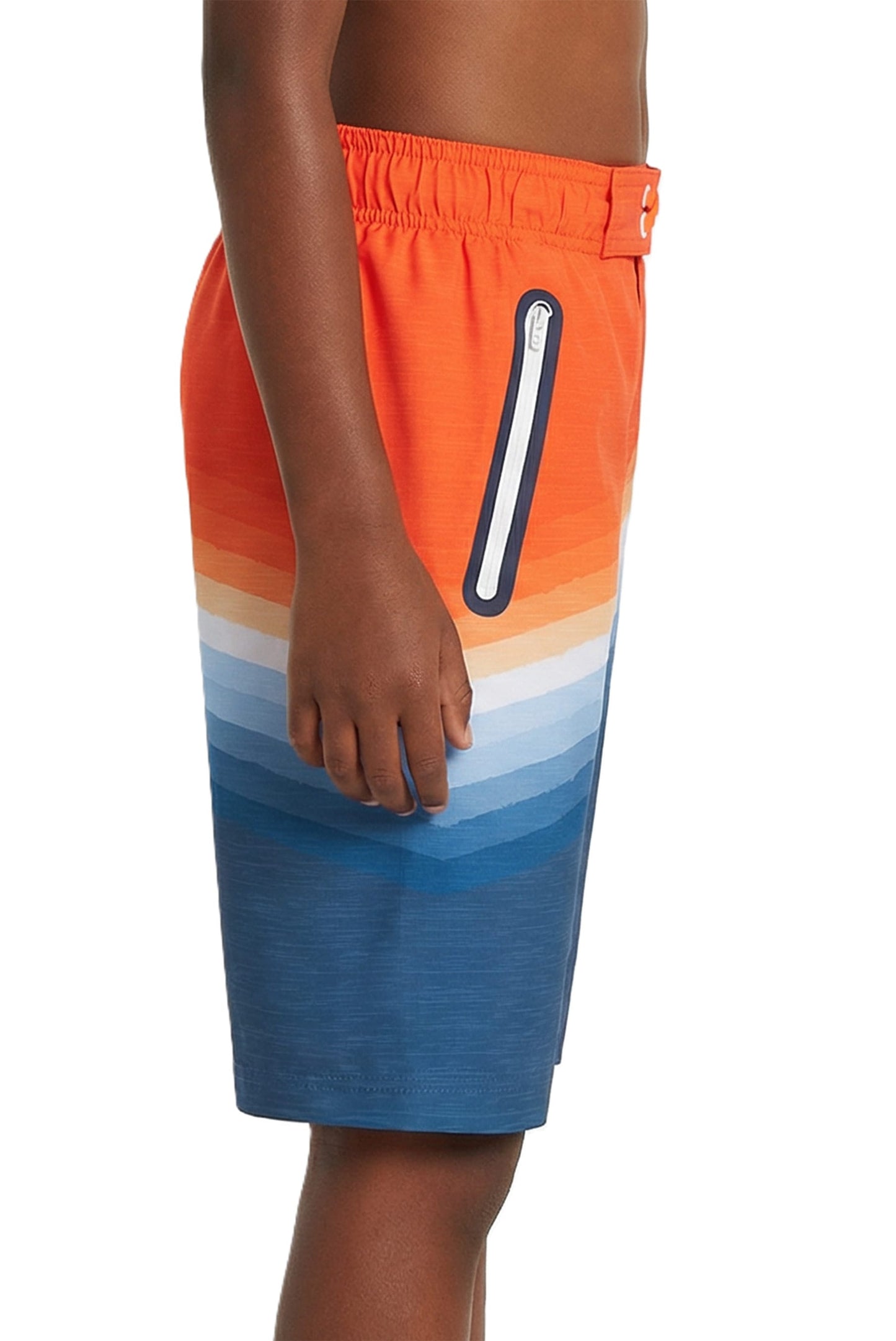 Boys' 4-Way Stretch Mesh Lined Swim Trunks Swimwear Rokka & Rolla